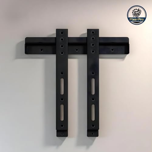 Image of FM1 Wall Mount TV Stand Bracket for 14 Inch to 32 Inch Smart TV /LEDs | Heavy Duty Wallmount TV Mount - Black (Pack of 1)
