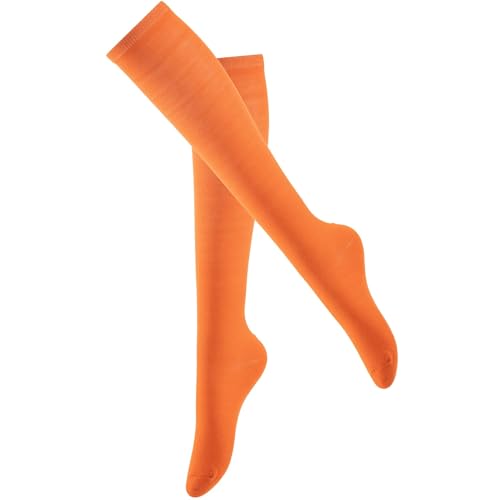 Image of Knee High Socks for Women, Long Tall Knee Tube Socks