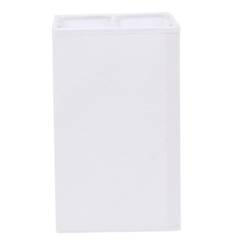 TOYMYTOY 白色方形ランプシェード 製シンプルライトカバー 小型灯罩配 おしゃれなテーブルランプシェード 暖かい拡散光で居心地の良い空間