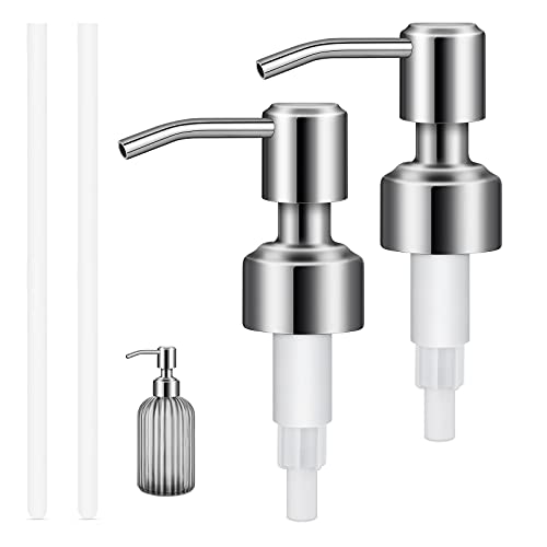 304 Sapone in Acciaio Inossidabile Distributore di Emulsioni Pompa di Ricambio 28 mm,Pompa in acciaio inox per dispenser di sapone per upcycling da bottiglie usate
