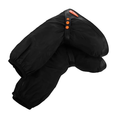 BESTonZON 1 Pair XL Slip Boot Covers for Outdoor Activities Reusable Insulated Rain Shoe Protectors for Cycling Motorcycle Riding and Walking