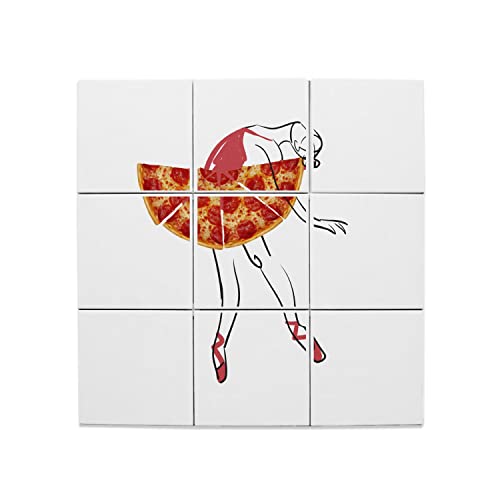 Art surréalisme danse en carreaux céramique pour crédence originale