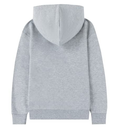 Image of Kid Nation Kids Soft Brushed Fleece Zip-Up Hooded Sweatshirt Hoodie for Boys or Girls 4-12 Years