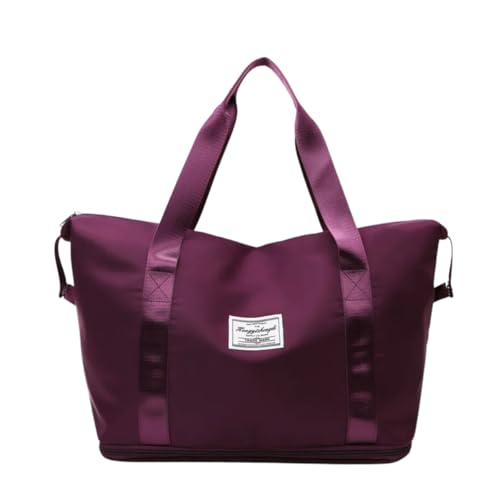 Bolsa De Viagem Grande Hong Fu À Prova D'Agua Multiuso (ROXO)