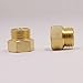 Ousun G 1/2 BSP Male to US 1/2 NPT Female Thread Converter Adapter (2-Pack), Solid Brass Pipe Fitting，Water Hose Adapter, British to US Gauge Sensor Sender Adapter BSP NPT Thread Converter