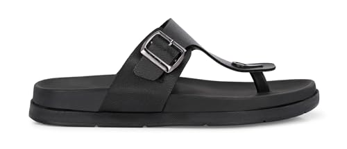 Image of AFROJACK Men's Sandals | Casual Sandal /Slippers For Men With PU Upper | Comfortable Sole Stylish & Durable Design | Slip-on Style | Light Weight, s4700