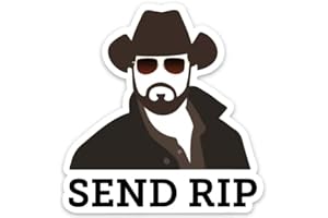 Send Rip Sticker - Yellow Stone Vinyl