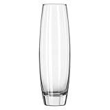 Libbey 7 1/2 Inch Elite Bud Vase in Clear, Set of 12