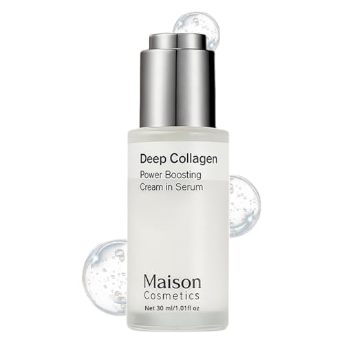 Maison Deep Collagen Serum 2026 Volufine | Koreanisches Kollagen-Serum für Reife Haut Tiefes Kollagen Maison Kosmetik Straffend und Feuchtigkeitsspendend (1 flasche)