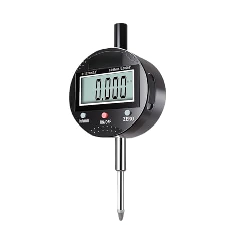 TGPKPGTCTA Electronic Digital Height Micrometer Industrial Height Gauge Measurement Height Ruler Depth Gauge(0-12.7mm)