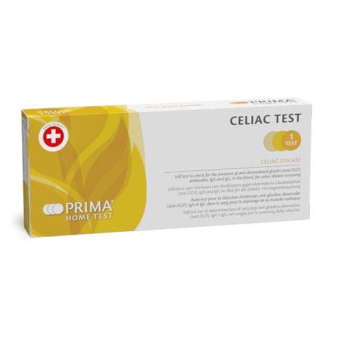 Prima Home Test - Test Celiachia - Screening Anticorpi Malattia Celiaca (1 Test) - Qualità Svizzera