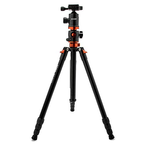 Koah Aphelion Alpha Professional 72 inch Lightweight Aluminum Horizontal Tripod & Monopod with 360 Degree Ball Head & Quick Release Plate (Sony, Panasonic, Nikon, Canon, Fuji) - Thumbnail 6