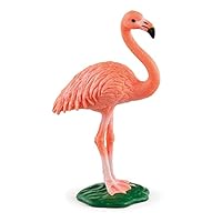 Schleich Wild Life, Bird Animal Toys for Boys and Girls 3 and Above, Pink Flamingo Toy Figurine