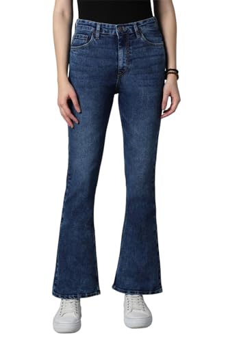 Image of HIGH Star Women's Bootcut Fit Mid Rise Jeans