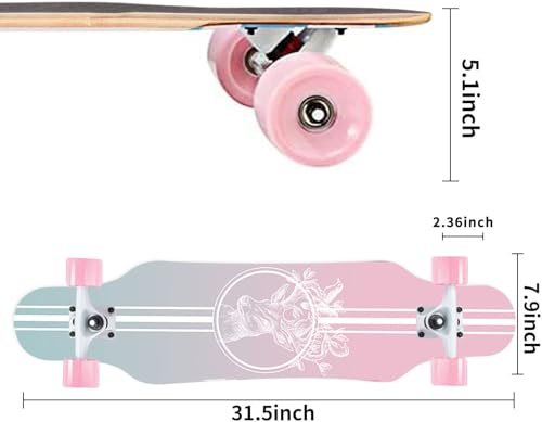 Asktom Mini Cruiser Longboard