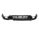 CarPartsDepot, Front Bumper Valance Apron Deflector Air Dam Plastic w/o Fender Flare Holes, 350-44169-10 TO1095182 5391135300?