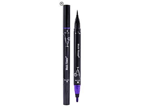 Waterproof Liquid Eyeliner Black and Purple Long lasting
