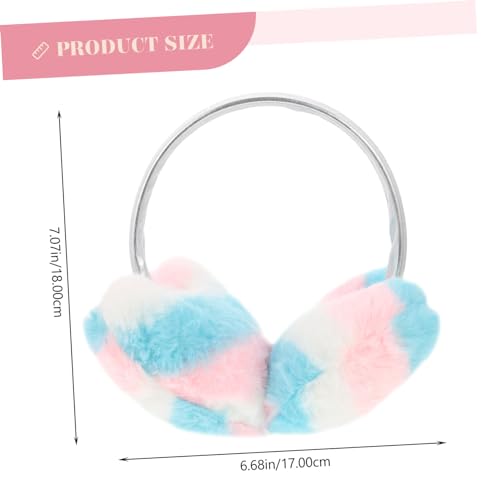Plush Earmuffs for Winter Ear Covers for Cold Weather Comfortable and Warm Ear Protection for Birthdays and Holidays2