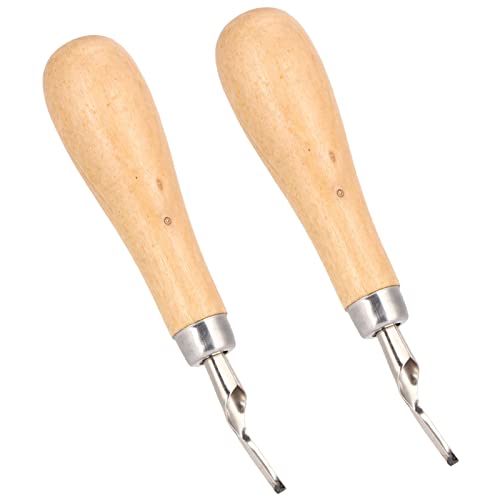 Fdit 2 Set Linoleum Cutter Practical Engraving Knife for Woodworking Sculpting Rubber Stamp DIY Crafters, Fdit2ykz956e83