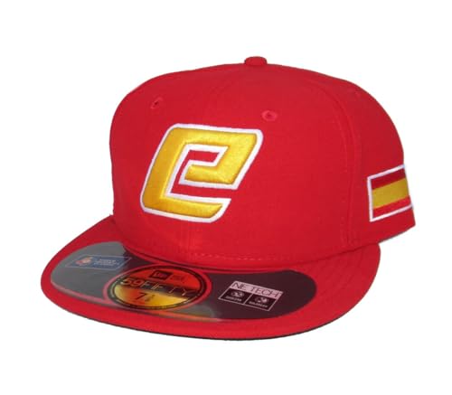 World Baseball Classic Spain Fitted Hat Cap - Red (US,