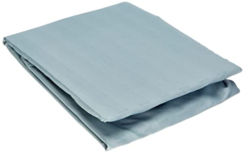 Dreamscene superbe Satin rayé Parure de lit housse de couette Bleu canard, simple Cover