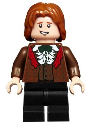 LEGO Harry Potter Ron Weasley - Traje de minifigura marrón rojizo dividido desde 75948
