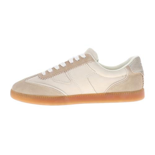 TOMS Womens Collins Suede Lace Up Sneakers Shoes Casual - Beige3