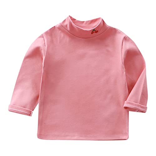 5t camisas de manga comprida meninas crianças meninas manga longa básico dentro camiseta casual cami