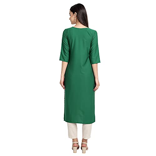 Image of Women's Crepe Straight Kurta