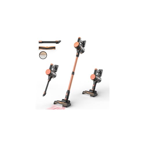 Image of UML0 N8 Cordless Vacuum Cleaner,Lightweight Stick Vacuum with Powerful Suction,2200mAh Battery,40 Mins Runtime,Self-Standing, Rechargeable Vacuum Cleaners for Home Hardwood Floor Carpet Pet Hair