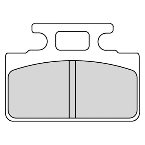Plaquettes de frein pour moto Ferodo FDB2192AG argenté endurance thermique