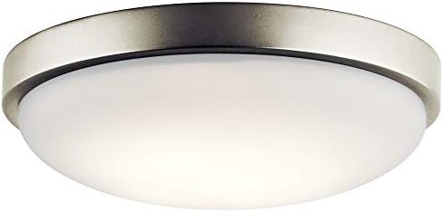 Brushed Nickel 11.5" LED Flush Mount Ceiling Light