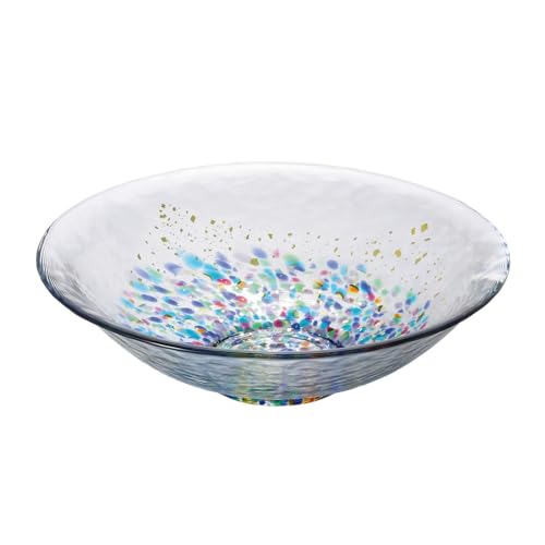 アデリア(ADERIA) 【 津軽びいどろ MATSURI 金彩浅鉢 日本製 F71931 】 小鉢 和食器 ガラス 小皿 取り皿 食器 可愛い ギフト 女性 母の日 父の日 夫婦 男性 引越し祝い 結婚 挨拶回り プチ 退職 プレゼント 誕生日 贈り物