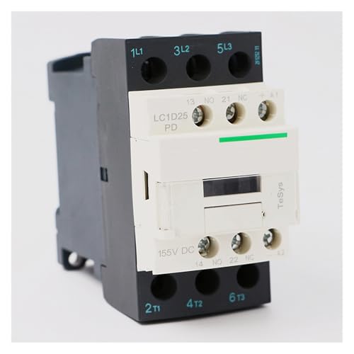 Contacteur CC LC1D25PD commutation rapide 25A 155V à 3 contacts normalement ouverts