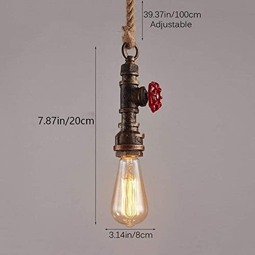 Lustre industriel vintage pour relooker un plafond haut de restaurant