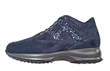 HOGAN scarpe donna interactive HXW00N0S3609KEU810 H spezzata blu 39