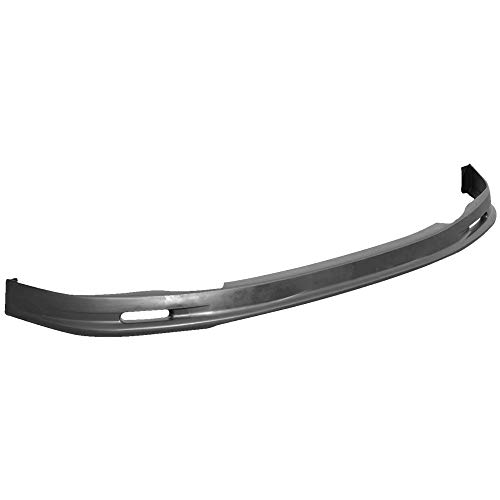 Front Bumper Lip Compatible With 2001-2005 Lexus IS300 Base Sedan, PP Unpainted Black Guard Protection Finisher Under Chin Spoiler by IKON MOTORSPORTS, 2002 2003 2004 - Image 5