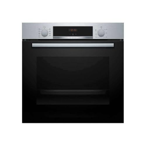 Bosch Elettrodomestici HBA534BS0 Forno Elettrico da Incasso 7 Programmi di Cottura in Acciaio Inox, 71 Litri, Inossidabile