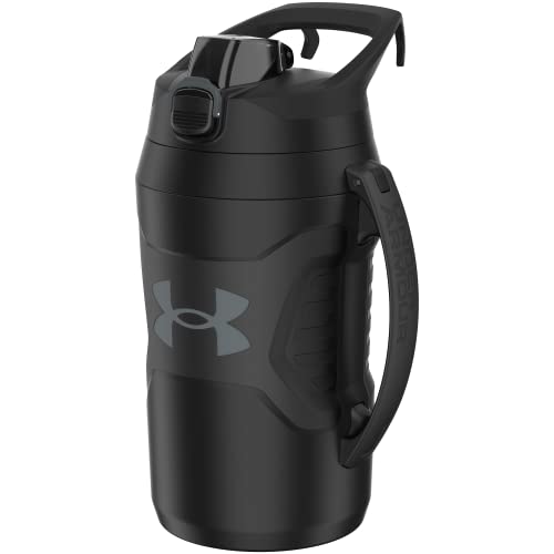 Comparison: Best Half Gallon Jug 9 Under Armour Half Gallon Water Bottle Insulated, 64oz Insulated Water Bottle with Handle, Sports Water Jug, Fence Hook, Leak Resistant, for Baseball, Football & More
