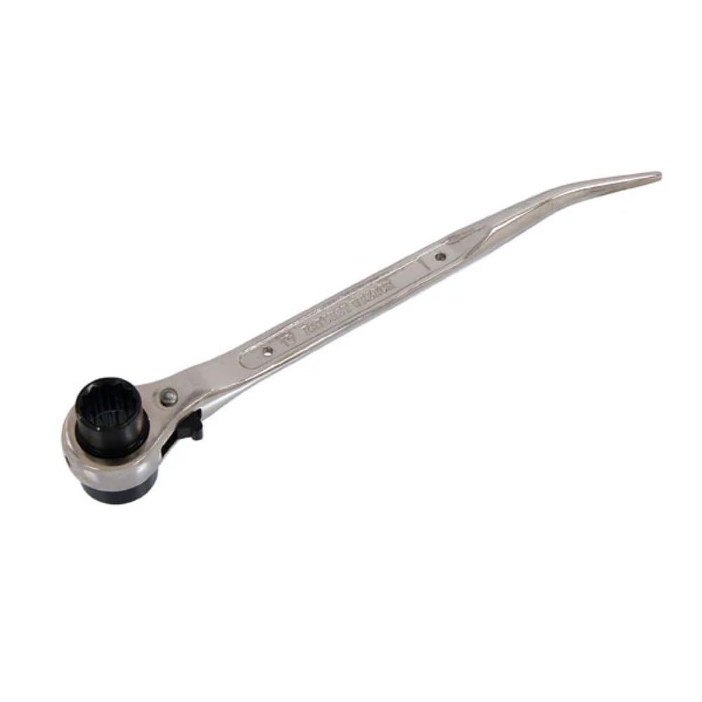 Neilsen CT3801 19mm 24mm Ratchet Scaffolding Wrench Ratchet Podger Pry Bar Handle