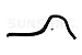 Sunsong 3403731 Power Steering Reservoir Hose
