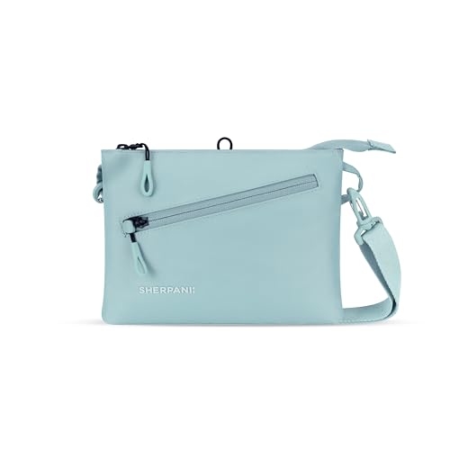 Image of Sherpani Zoom, Small Crossbody Purse, Nylon Crossbody Bag, Lightweight Cross Body Bag, Sleek Dual Pouch, Purses for Women