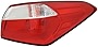 TYC Right Tail Light Assembly Compatible with 2014-2016 Kia Forte