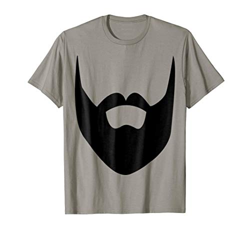 BEARD T SHIRT - Fun Facial Hair Moustache Mens Kids Clothes