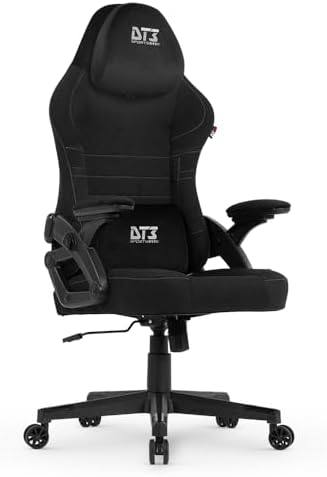 Cadeira Gamer DT3 GX, reclinável, apoio de cabeça ajustável, apoi...