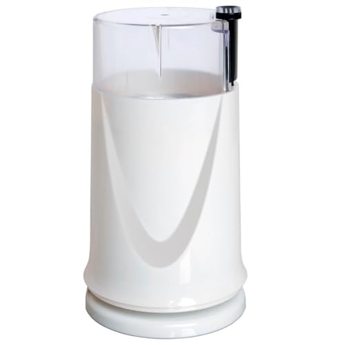 Molinillo De Café HouseWare BN3295 con Cuchillas de Acero Inoxidable 200W. Cierre de seguridad.