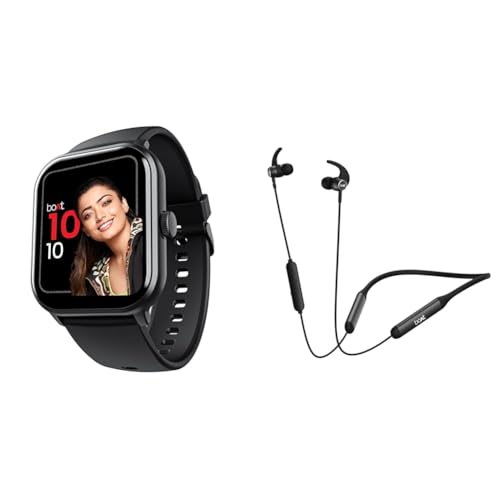 Image of boAt Wave Edge Smart Watch with 1.85 inch HD Display, Advanced Bluetooth Calling Chip, Functional Crown,