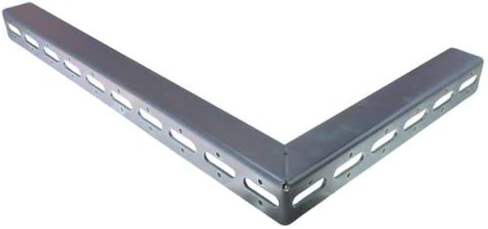 ゆ　804040天板穴 ゆ 804040天板穴 Amazon.co.jp: perforated angle (one side) 500x300