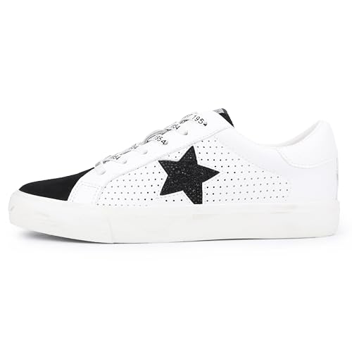 Image of VINTAGE HAVANA Grande Women's Fashion Sneakers | Star Tennis Shoes Womens | Low Top Slip On | Walking Comfortable Casual