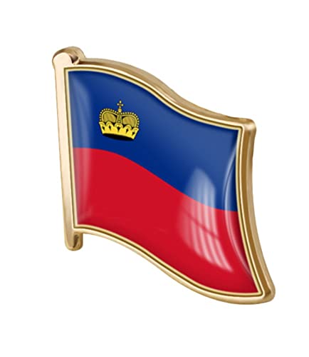 Image of vmcoatdu Country Flag Pin Badge International Travel Brooch Metal Alloy Souvenir Pin for Hat Clothes Backpack